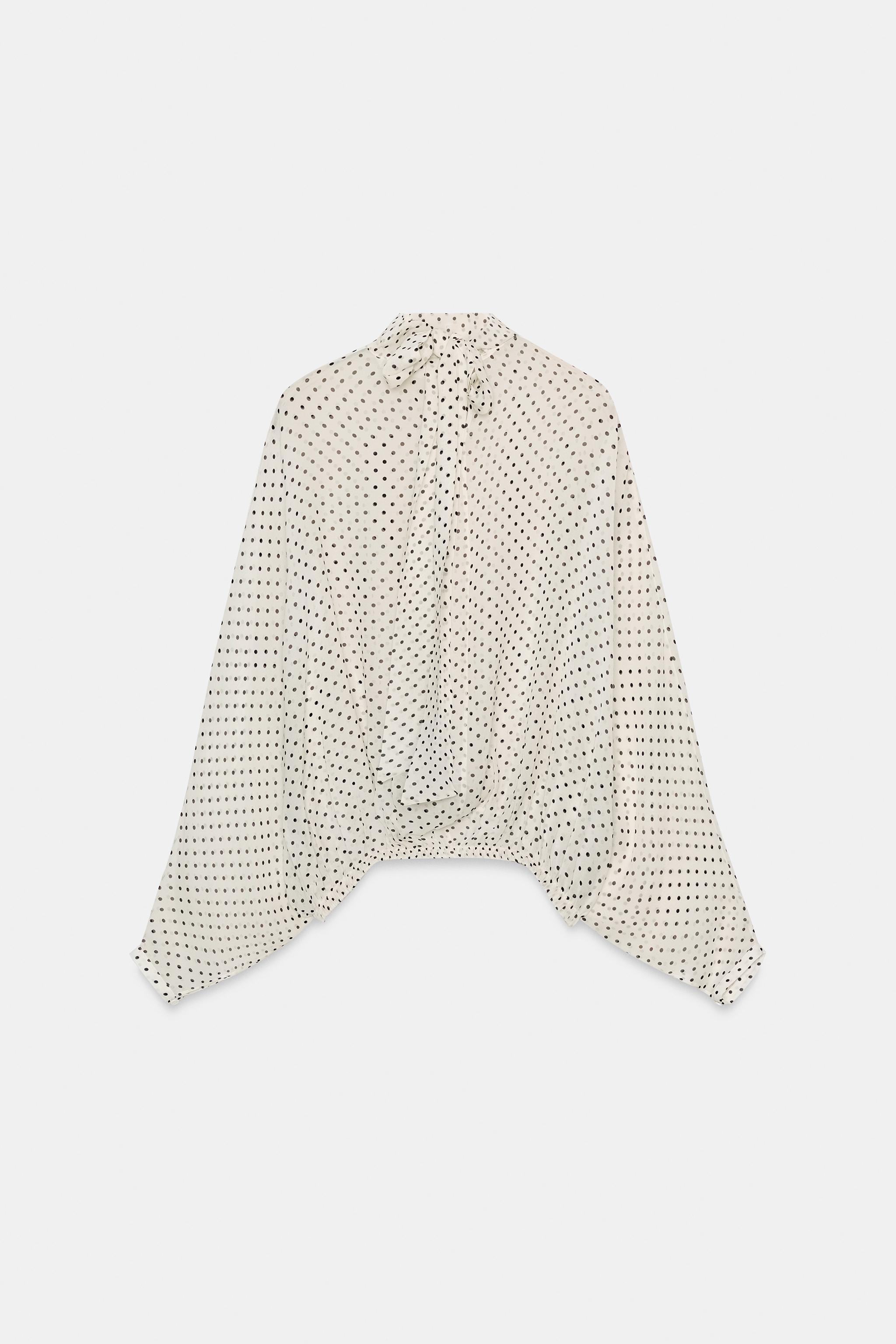 BLOUSE À POIS ZW COLLECTION